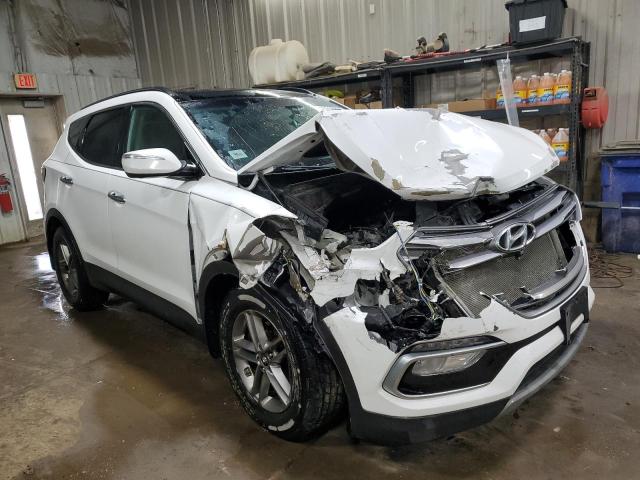 5NMZUDLBXJH089092 - 2018 HYUNDAI SANTA FE S WHITE photo 4