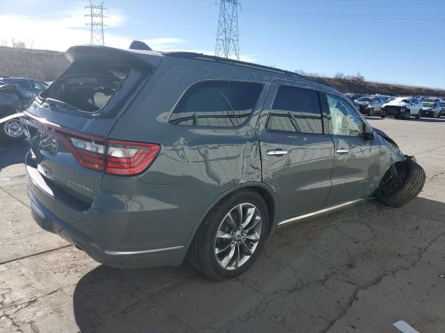 1C4SDJET7NC133673 - 2022 DODGE DURANGO CITADEL GRAY photo 3