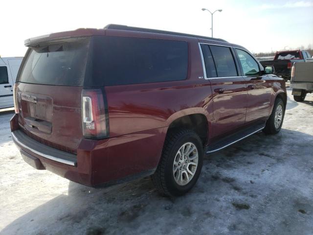 1GKS2GKC2HR192942 - 2017 GMC YUKON XL K1500 SLT RED photo 3