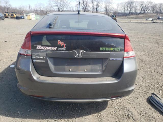 JHMZE2H36BS003364 - 2011 HONDA INSIGHT GRAY photo 6