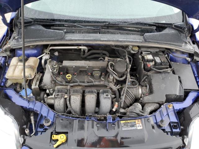 1FADP3F26EL246909 - 2014 FORD FOCUS SE BLUE photo 11