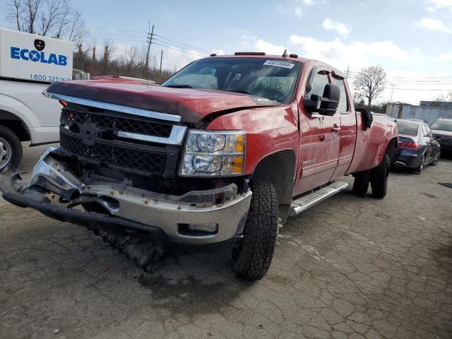 1GC5K1CG7DZ161056 - 2013 CHEVROLET SILVERADO K3500 LTZ RED photo 1