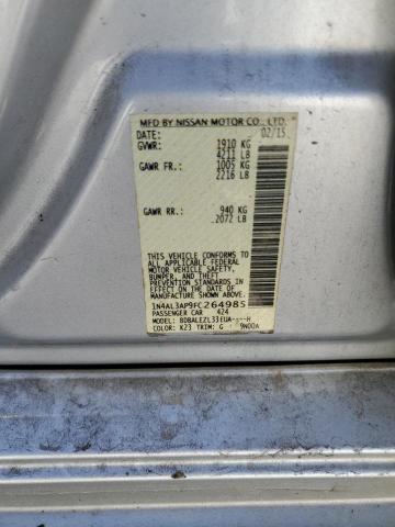 1N4AL3AP9FC264985 - 2015 NISSAN ALTIMA 2.5 SILVER photo 12