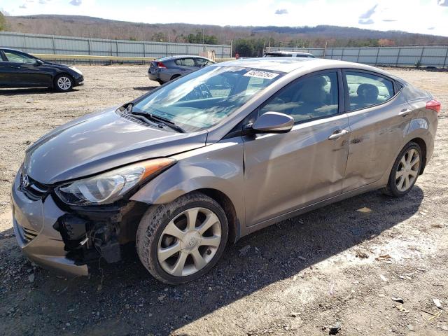 5NPDH4AE4DH168129 - 2013 HYUNDAI ELANTRA GLS TAN photo 1