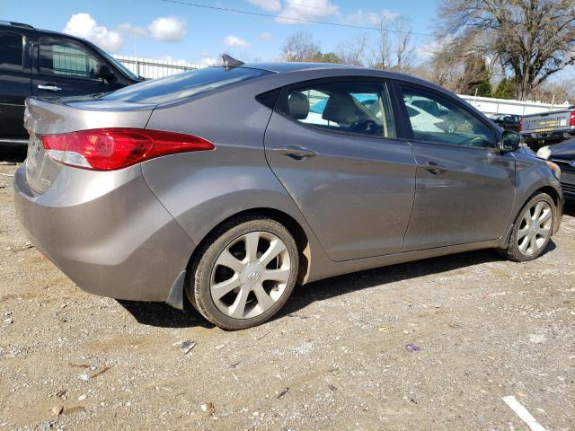 5NPDH4AE4DH168129 - 2013 HYUNDAI ELANTRA GLS TAN photo 3