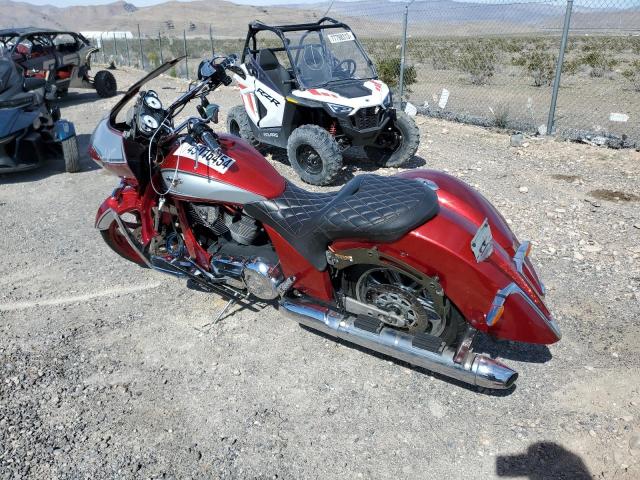 5VPDW36N0C3011105 - 2012 VICTORY MOTORCYCLES CROSS COUN RED photo 3