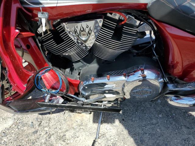 5VPDW36N0C3011105 - 2012 VICTORY MOTORCYCLES CROSS COUN RED photo 7