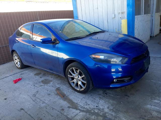 1C3CDFBA1DD345910 - 2013 DODGE DART SXT BLUE photo 4