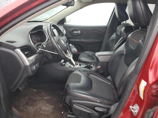 1C4PJMBS9GW337677 - 2016 JEEP CHEROKEE TRAILHAWK BURGUNDY photo 7
