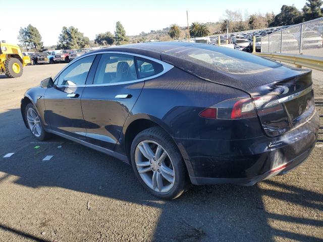 5YJSA1H17EFP32255 - 2014 TESLA MODEL S BLUE photo 2