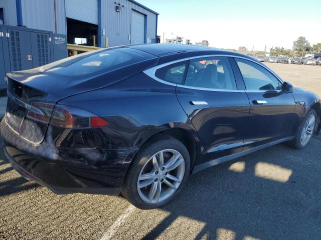 5YJSA1H17EFP32255 - 2014 TESLA MODEL S BLUE photo 3