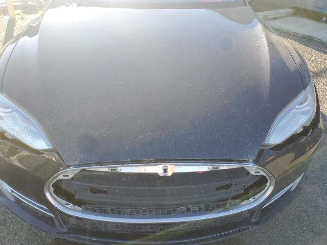 5YJSA1H17EFP32255 - 2014 TESLA MODEL S BLUE photo 9