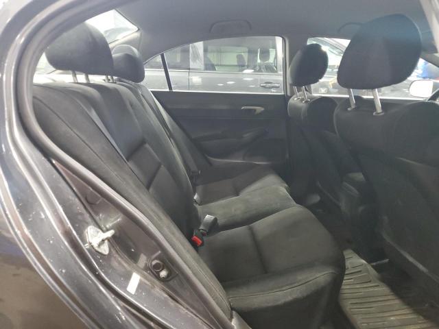 19XFA1E68BE012451 - 2011 HONDA CIVIC LX-S Մոխրագույն լուսանկար 10