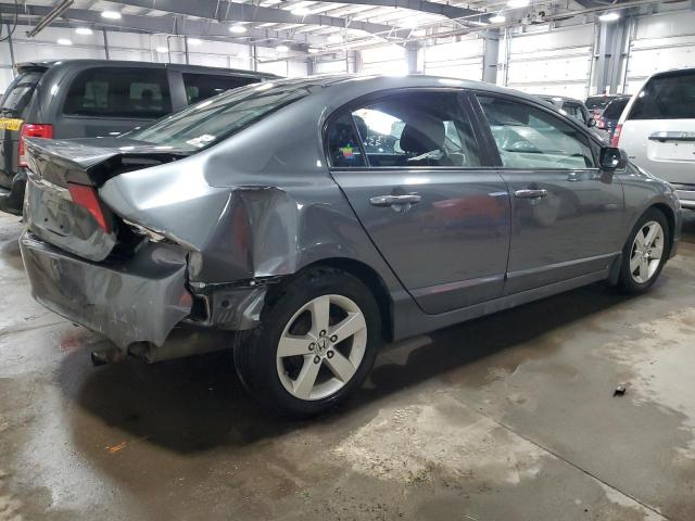 19XFA1E68BE012451 - 2011 HONDA CIVIC LX-S GRAY photo 3