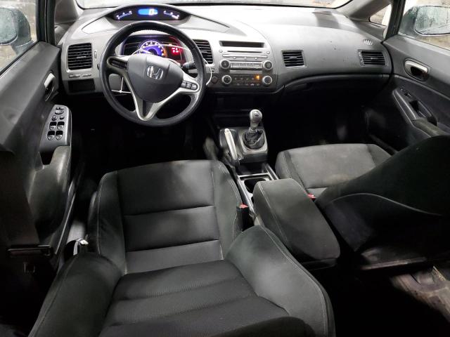 19XFA1E68BE012451 - 2011 HONDA CIVIC LX-S Մոխրագույն լուսանկար 8