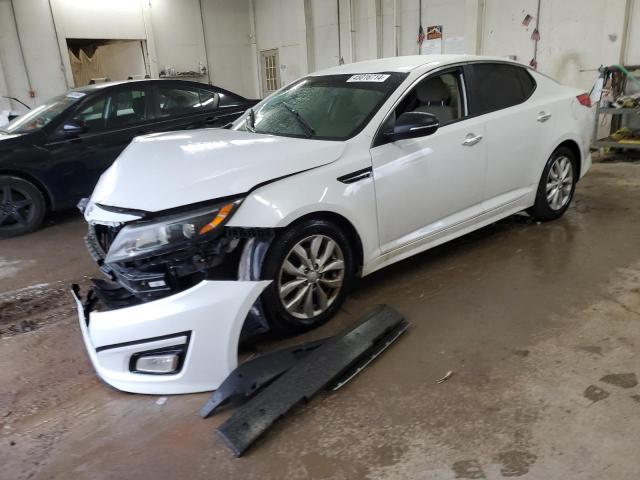 5XXGM4A74FG499821 - 2015 KIA OPTIMA LX WHITE photo 1