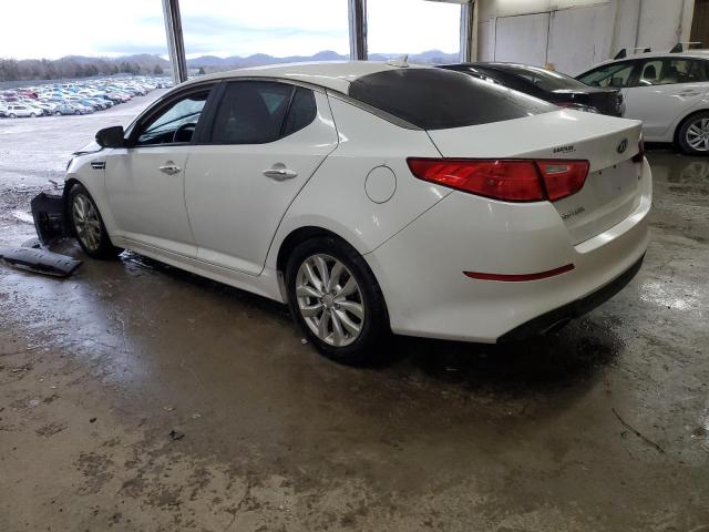 5XXGM4A74FG499821 - 2015 KIA OPTIMA LX WHITE photo 2