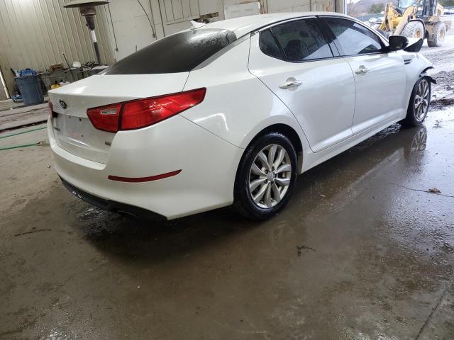 5XXGM4A74FG499821 - 2015 KIA OPTIMA LX WHITE photo 3