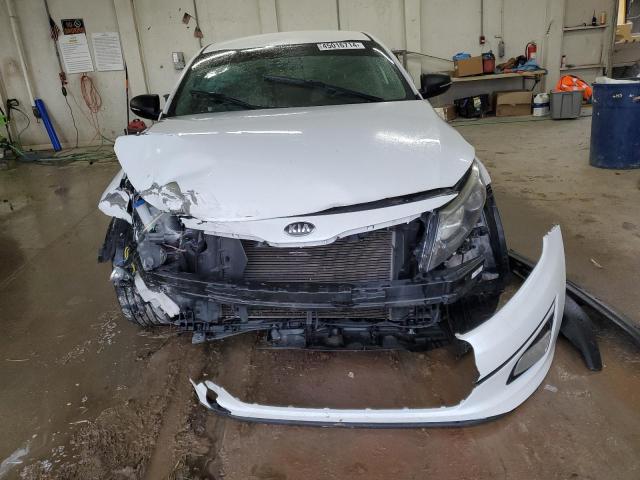 5XXGM4A74FG499821 - 2015 KIA OPTIMA LX WHITE photo 5