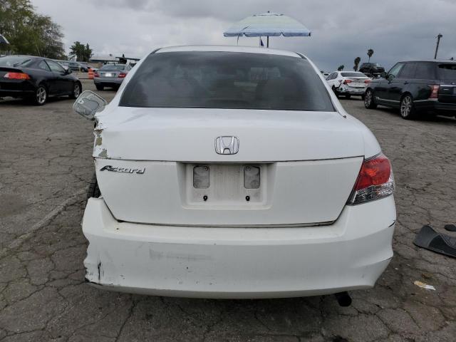 1HGCP2F36AA080567 - 2010 HONDA ACCORD LX WHITE photo 6