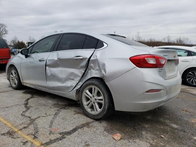 1G1BE5SM5H7191403 - 2017 CHEVROLET CRUZE LT SILVER photo 2