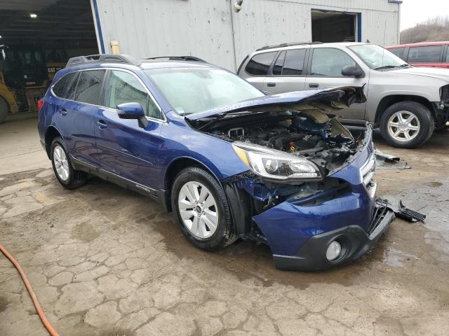 4S4BSAHC5H3381180 - 2017 SUBARU OUTBACK 2.5I PREMIUM BLUE photo 4