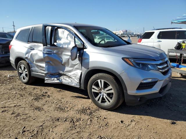 5FNYF6H59GB007156 - 2016 HONDA PILOT EXL SILVER photo 4