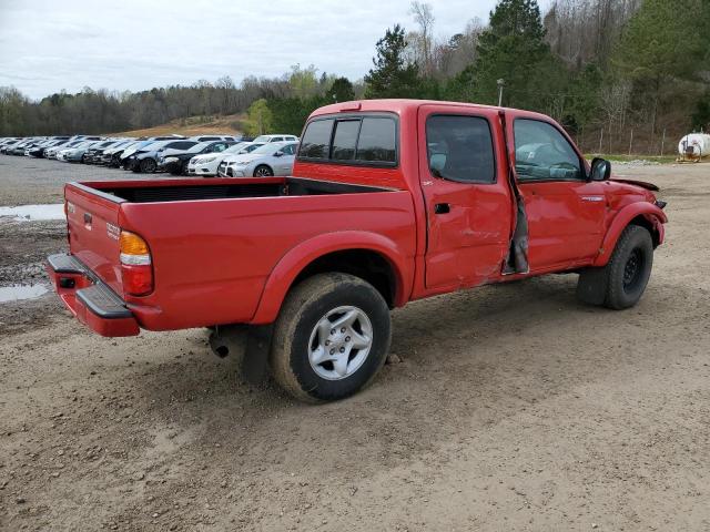 5TEGN92N63Z273039 - 2003 TOYOTA TACOMA DOUBLE CAB PRERUNNER RED photo 3