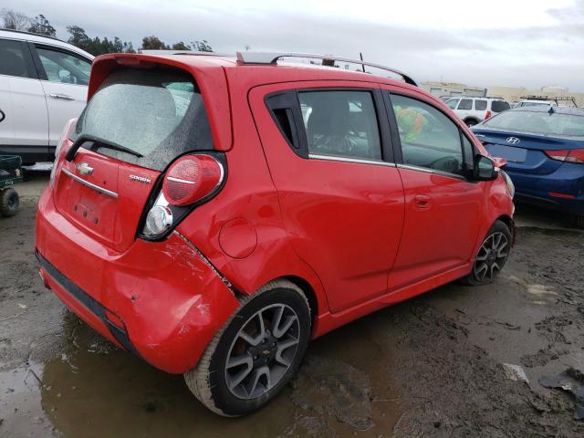 KL8CF6S91FC738044 - 2015 CHEVROLET SPARK 2LT RED photo 3