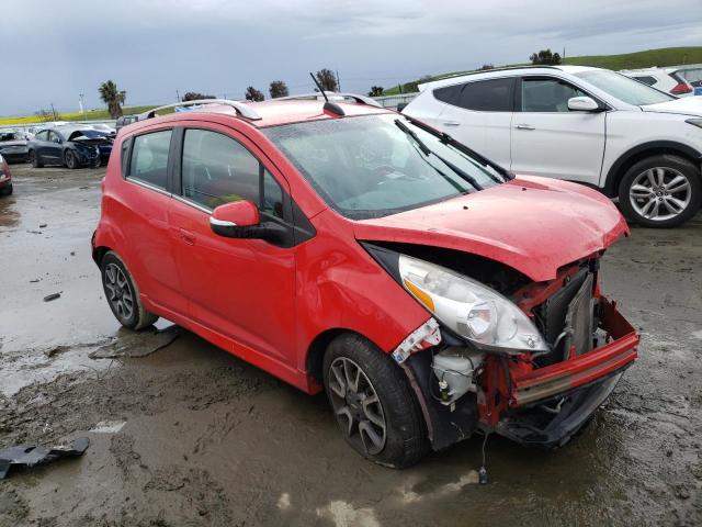 KL8CF6S91FC738044 - 2015 CHEVROLET SPARK 2LT RED photo 4