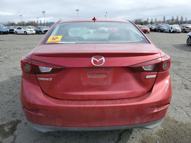 JM1BM1V78E1187997 - 2014 MAZDA 3 TOURING RED photo 6