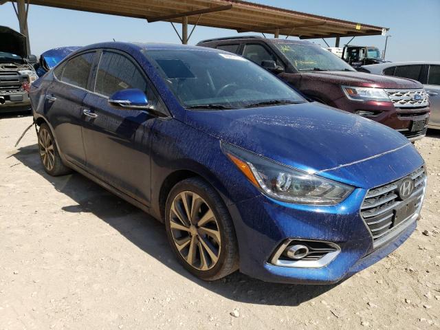 3KPC34A68NE157515 - 2022 HYUNDAI ACCENT LIMITED BLUE photo 4