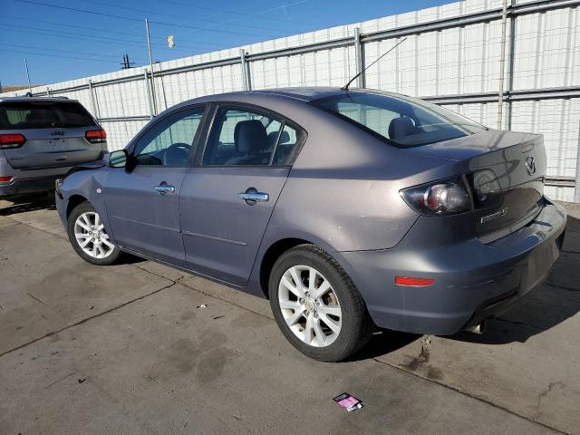 JM1BK32F781807286 - 2008 MAZDA 3 I GRAY photo 2