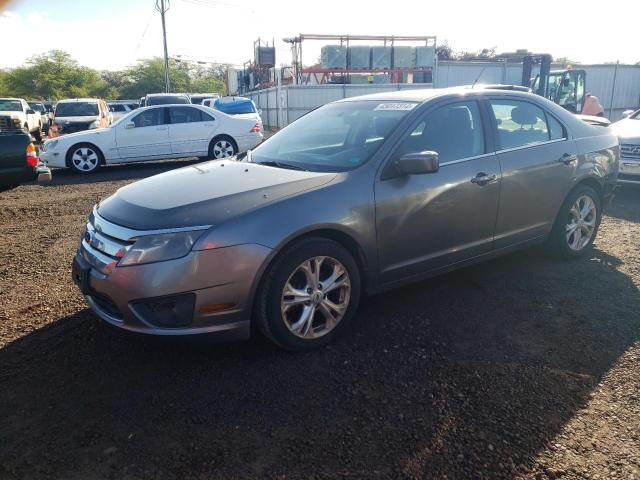 3FAHP0HG8CR205186 - 2012 FORD FUSION SE GRAY photo 1