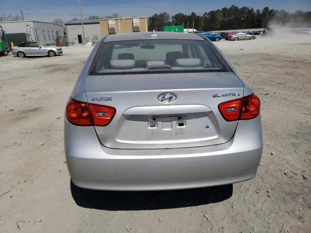 KMHDU46D09U746442 - 2009 HYUNDAI ELANTRA GLS BLUE photo 6