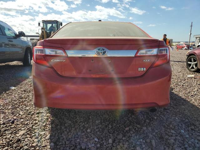 4T1BD1FK0CU011424 - 2012 TOYOTA CAMRY HYBRID RED photo 6