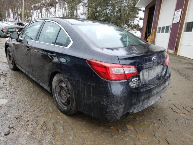 4S3BNAA65G3058584 - 2016 SUBARU LEGACY 2.5I BLACK photo 2