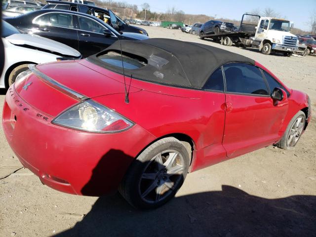 4A3AL35T97E051779 - 2007 MITSUBISHI ECLIPSE SPYDER GT RED photo 3