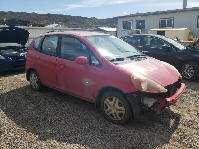 JHMGD38458S018603 - 2008 HONDA FIT RED photo 4