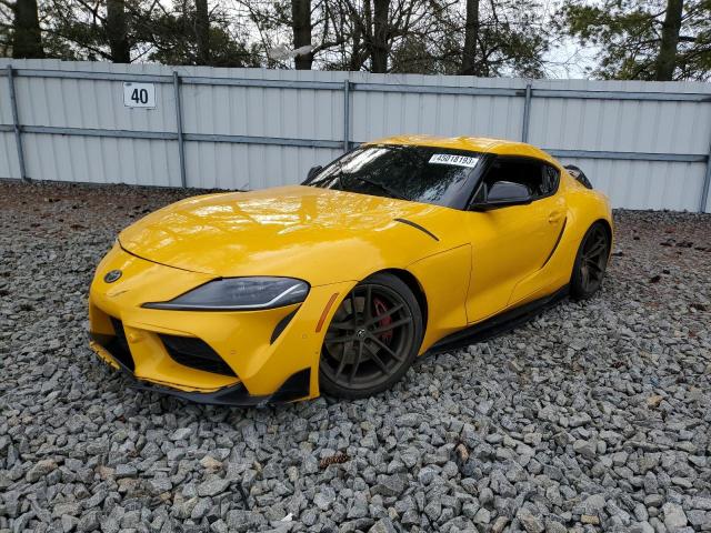 WZ1DB4C03LW023757 - 2020 TOYOTA SUPRA BASE YELLOW photo 1