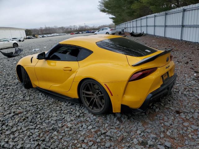 WZ1DB4C03LW023757 - 2020 TOYOTA SUPRA BASE YELLOW photo 2