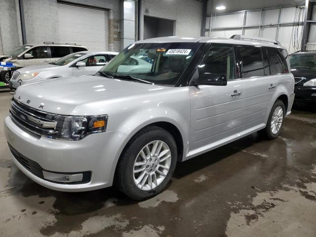 2FMHK6C89KBA04594 - 2019 FORD FLEX SEL SILVER photo 1