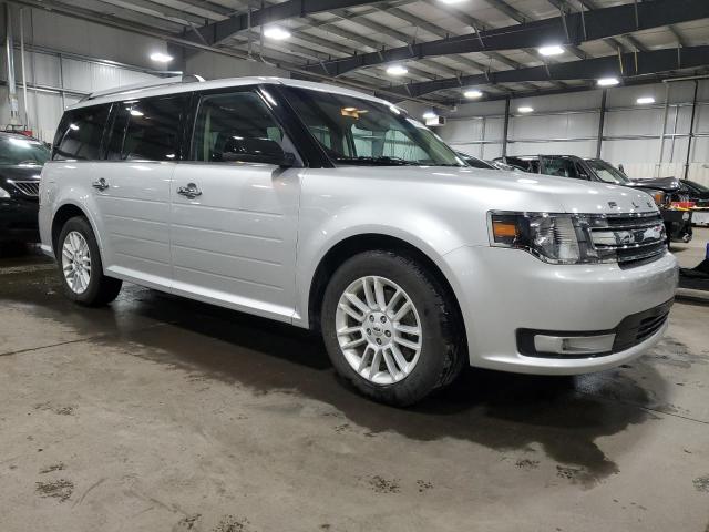 2FMHK6C89KBA04594 - 2019 FORD FLEX SEL SILVER photo 4