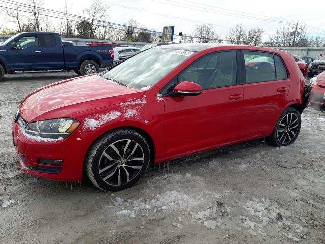 3VW217AU2FM083840 - 2015 VOLKSWAGEN GOLF RED photo 1