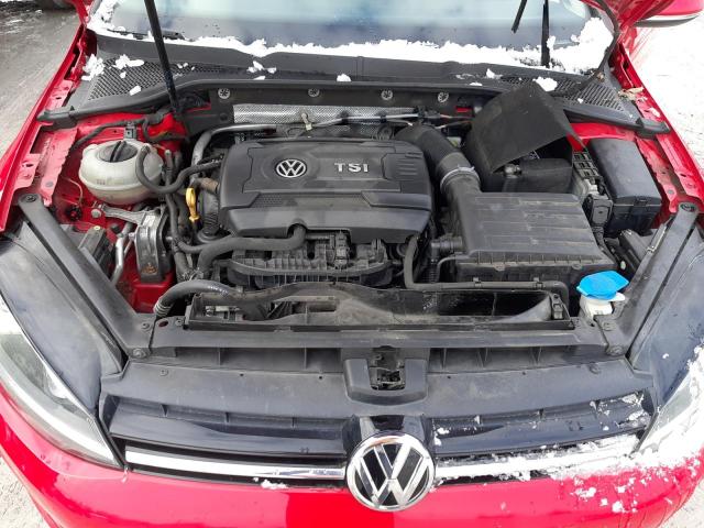 3VW217AU2FM083840 - 2015 VOLKSWAGEN GOLF RED photo 11