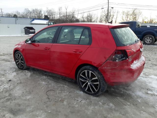3VW217AU2FM083840 - 2015 VOLKSWAGEN GOLF RED photo 2