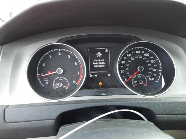 3VW217AU2FM083840 - 2015 VOLKSWAGEN GOLF RED photo 9