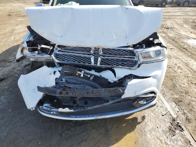 1C4RDJEG1LC161600 - 2020 DODGE DURANGO CITADEL WHITE photo 12