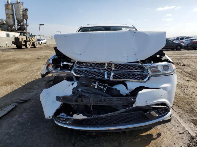 1C4RDJEG1LC161600 - 2020 DODGE DURANGO CITADEL WHITE photo 5