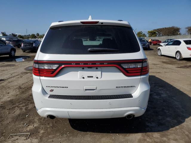 1C4RDJEG1LC161600 - 2020 DODGE DURANGO CITADEL WHITE photo 6